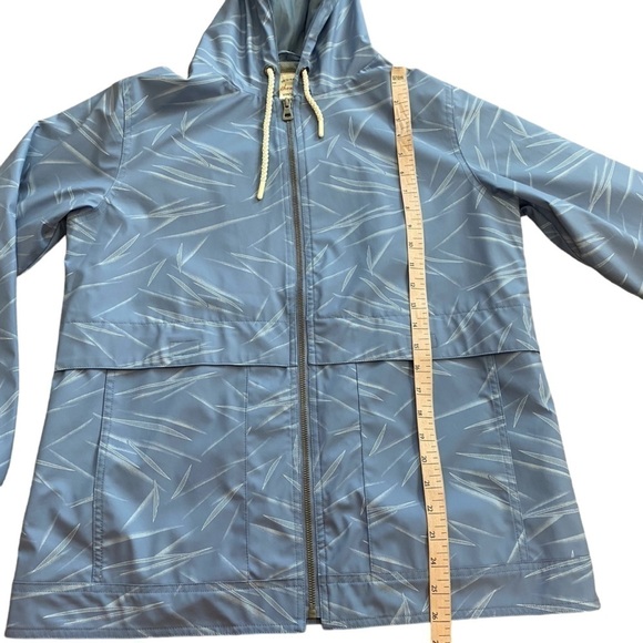Weatherproof Rain Slicker Blue White Women’s Medium - Picture 4 of 9
